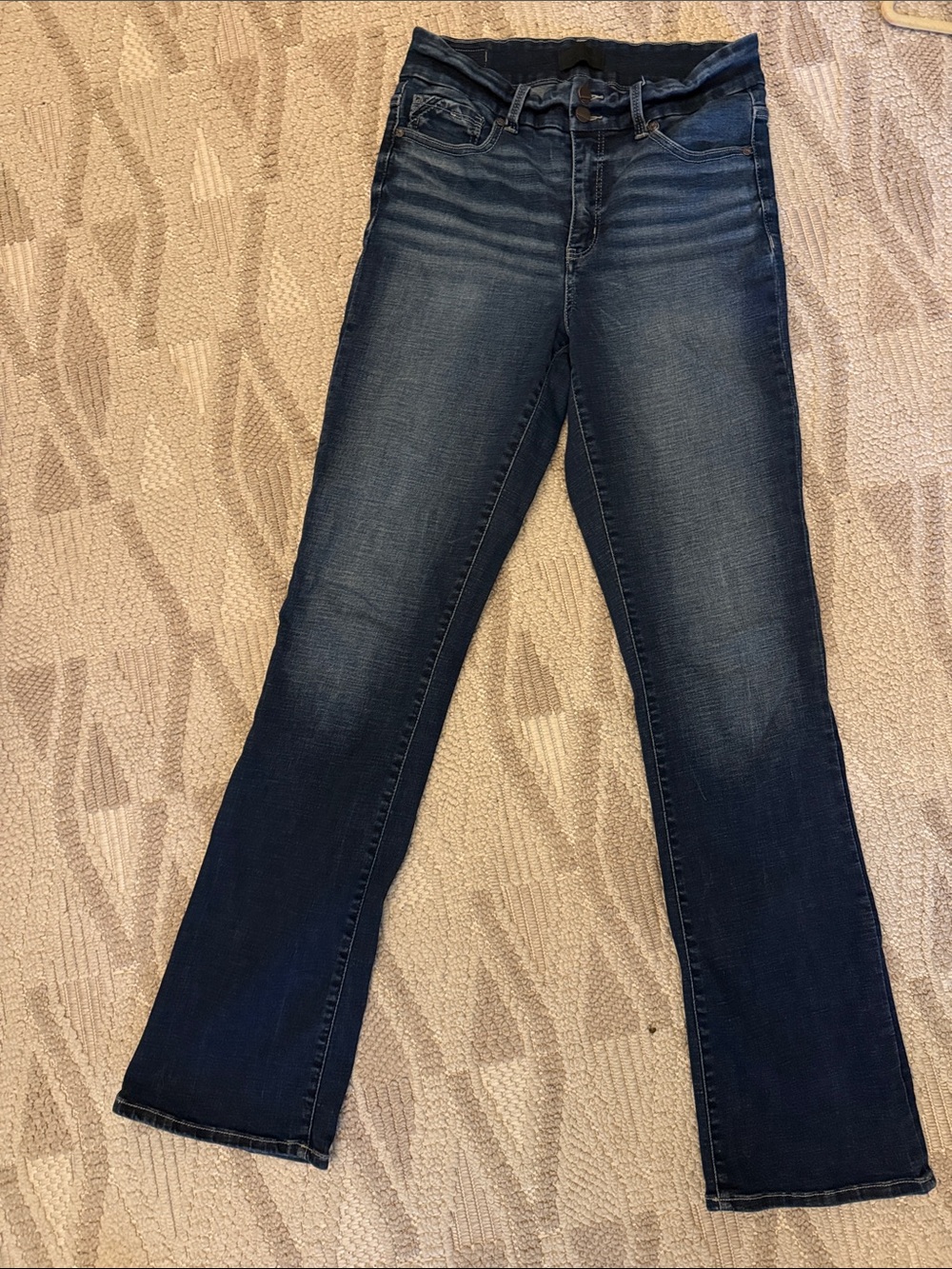 Buckle Women's Dark Blue Flare Jeans